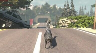 Скачай Goat Simulator и выходи на большую дорогу безумного геймплея!