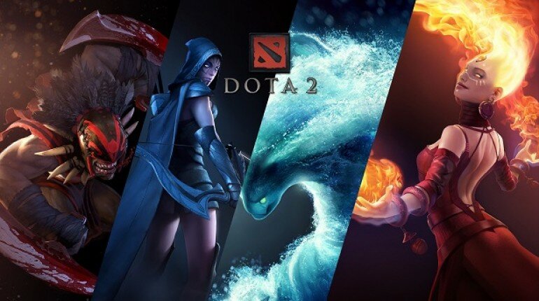 DOTA 2 с видом от третьего лица